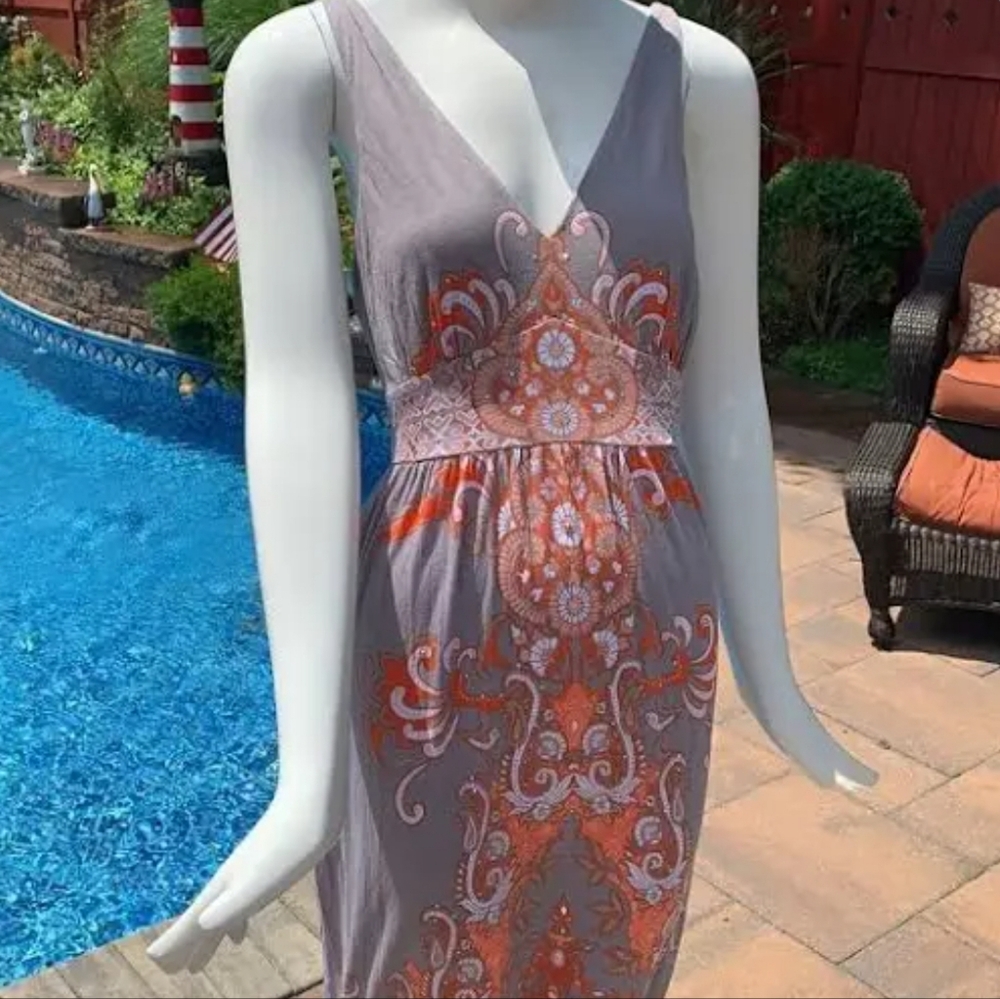 INC International Concepts Maxi Dress Sz XS
